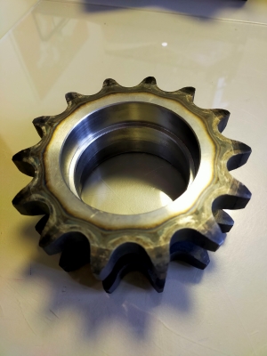 napinacz 16b ropa - arma Koło łańcuchowe napinacz z-14 do maszyn Ropa, wykonane ze stali odpornej na ścieranie